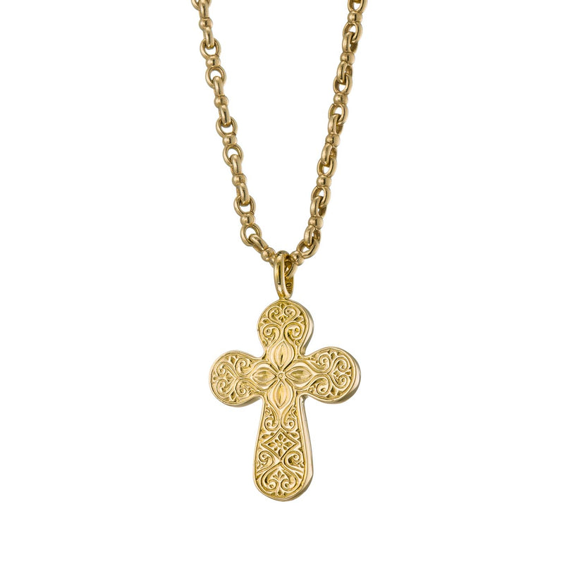 Gerochristo 18k Gold Cross 5705 - 18k Gold by Gerochristo