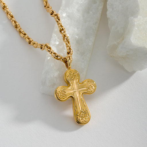 Gerochristo 18k Gold Cross 5705 - 18k Gold by Gerochristo