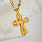 Gerochristo 18k Gold Cross 5705 - 18k Gold by Gerochristo