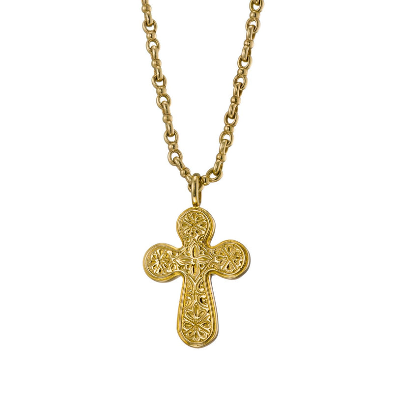 Gerochristo 18k Gold Cross 5706 - 18k Gold by Gerochristo