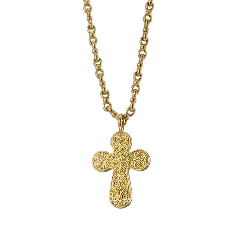 Gerochristo 18k Gold Cross 5706 - 18k Gold by Gerochristo