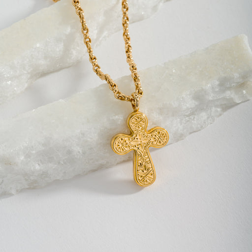 Gerochristo 18k Gold Cross 5706 - 18k Gold by Gerochristo