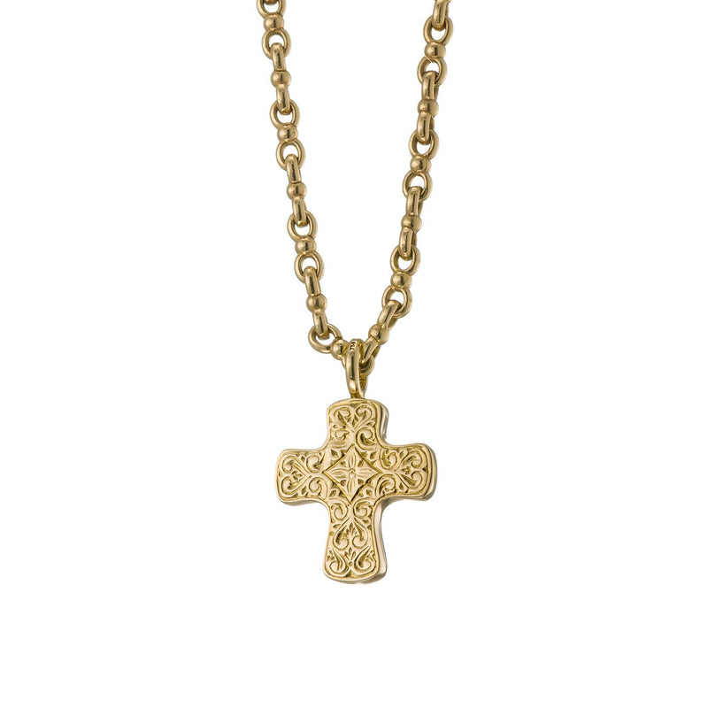 Gerochristo 18k Gold Cross 5707 - 18k Gold by Gerochristo