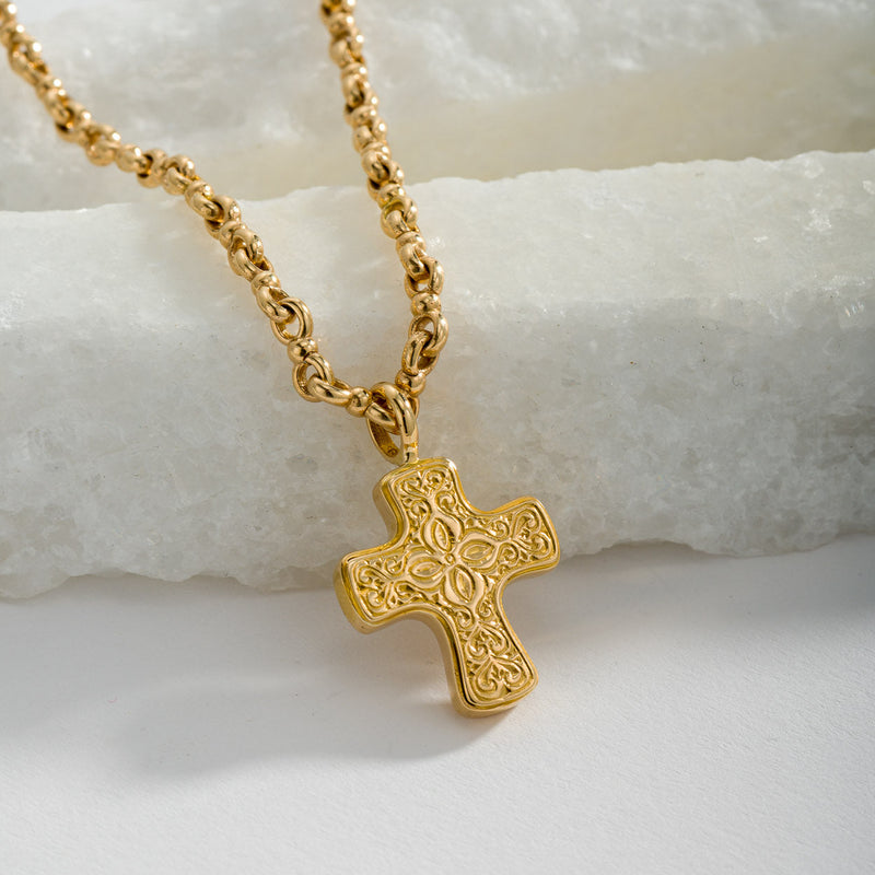 Gerochristo 18k Gold Cross 5707 - 18k Gold by Gerochristo