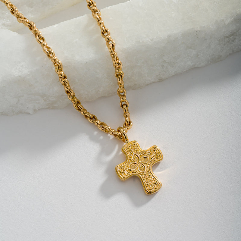 Gerochristo 18k Gold Cross 5707 - 18k Gold by Gerochristo