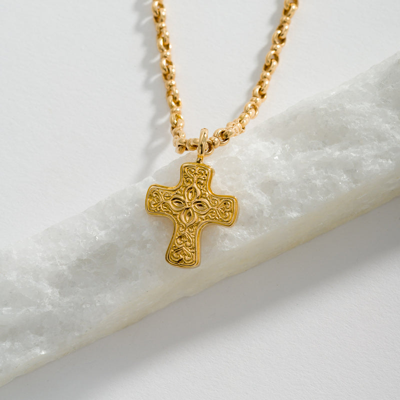 Gerochristo 18k Gold Cross 5707 - 18k Gold by Gerochristo