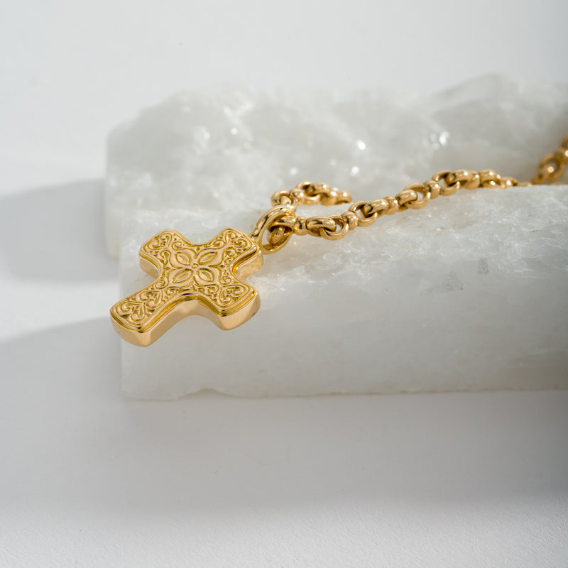 Gerochristo 18k Gold Cross 5707 - 18k Gold by Gerochristo