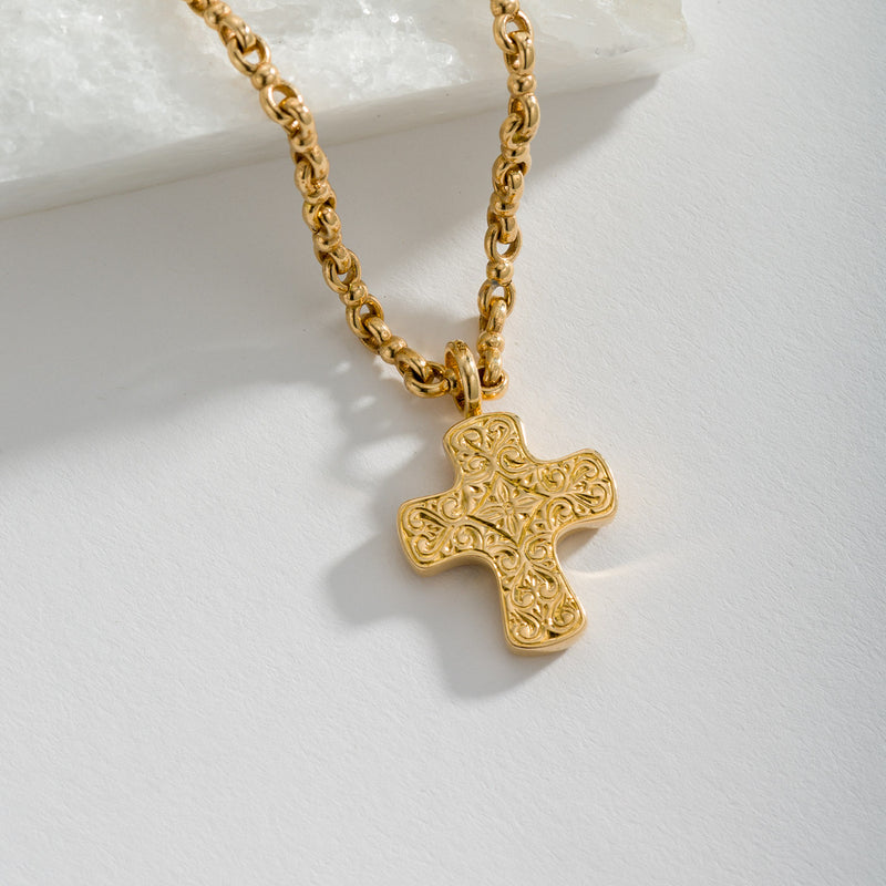 Gerochristo 18k Gold Cross 5707 - 18k Gold by Gerochristo