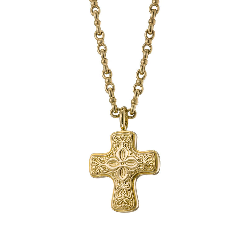 Gerochristo 18k Gold Cross 5708 - 18k Gold by Gerochristo