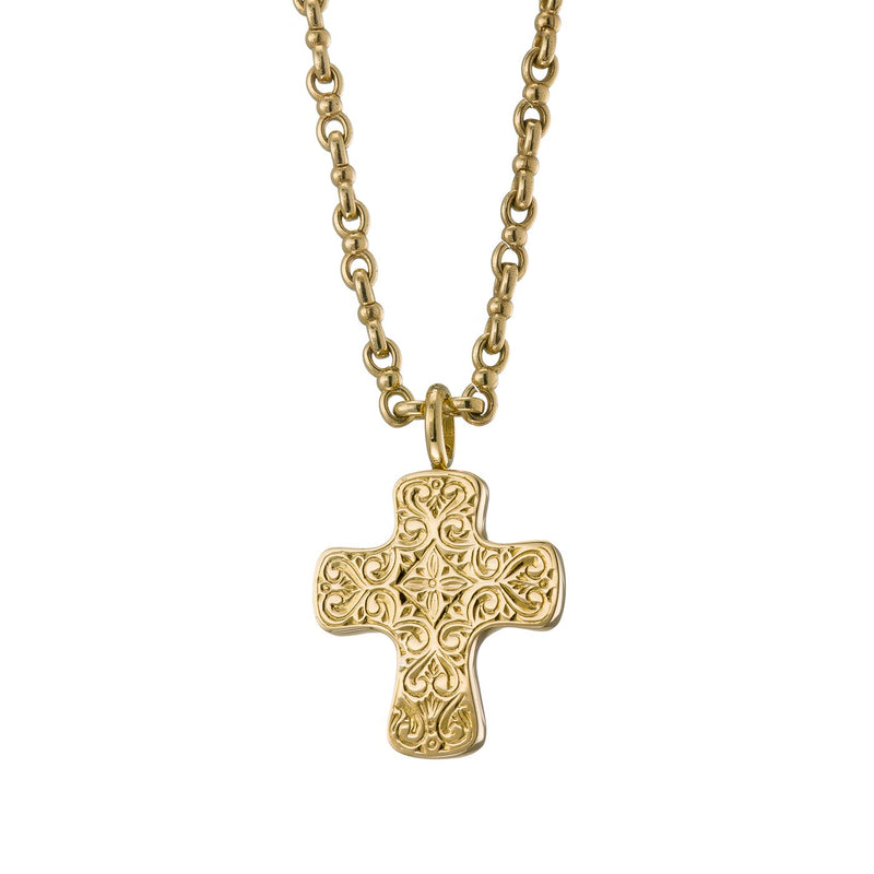 Gerochristo 18k Gold Cross 5708 - 18k Gold by Gerochristo