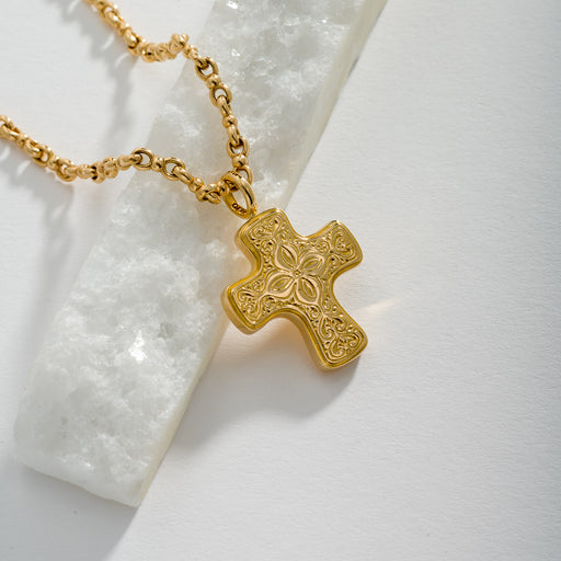Gerochristo 18k Gold Cross 5708 - 18k Gold by Gerochristo
