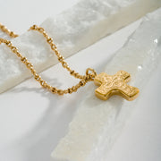 Gerochristo 18k Gold Cross 5708 - 18k Gold by Gerochristo