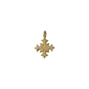 Mini Maltese Cross - 18k Gold by Gerochristo