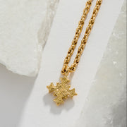 Mini Maltese Cross - 18k Gold by Gerochristo