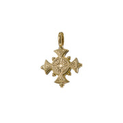 Etched Maltese Cross - 18k Gold by Gerochristo