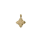 Rustic Gold Greek Cross (Small) - 18k Gold by Gerochristo