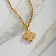 Rustic Gold Greek Cross (Large) - 18k Gold by Gerochristo