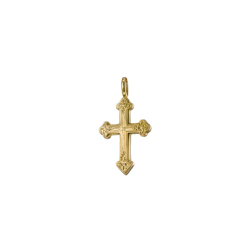 Classic Orthodox Cross (Small) - 18k Gold by Gerochristo