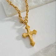 Classic Orthodox Cross (Small) - 18k Gold by Gerochristo