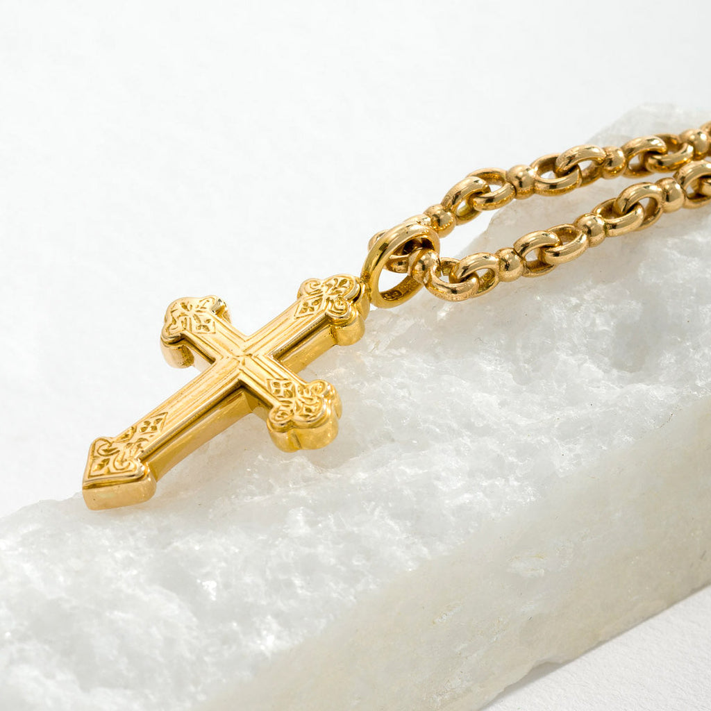 Gerochristo Gold Crosses — Athena Gaia