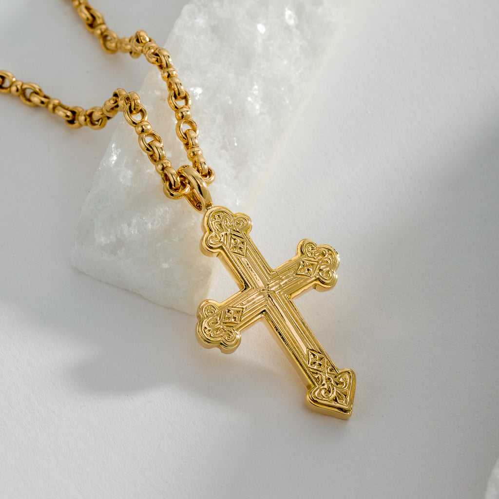 Gerochristo Gold Crosses — Athena Gaia