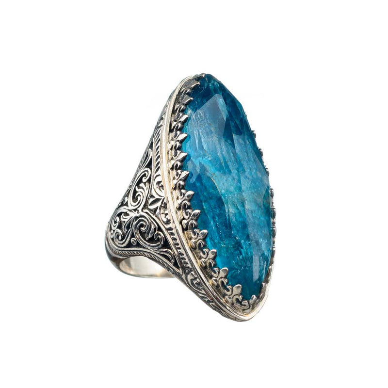 Pop Rocks Soiree Silver Ring - Sterling Silver Ring - Cocktail Ring