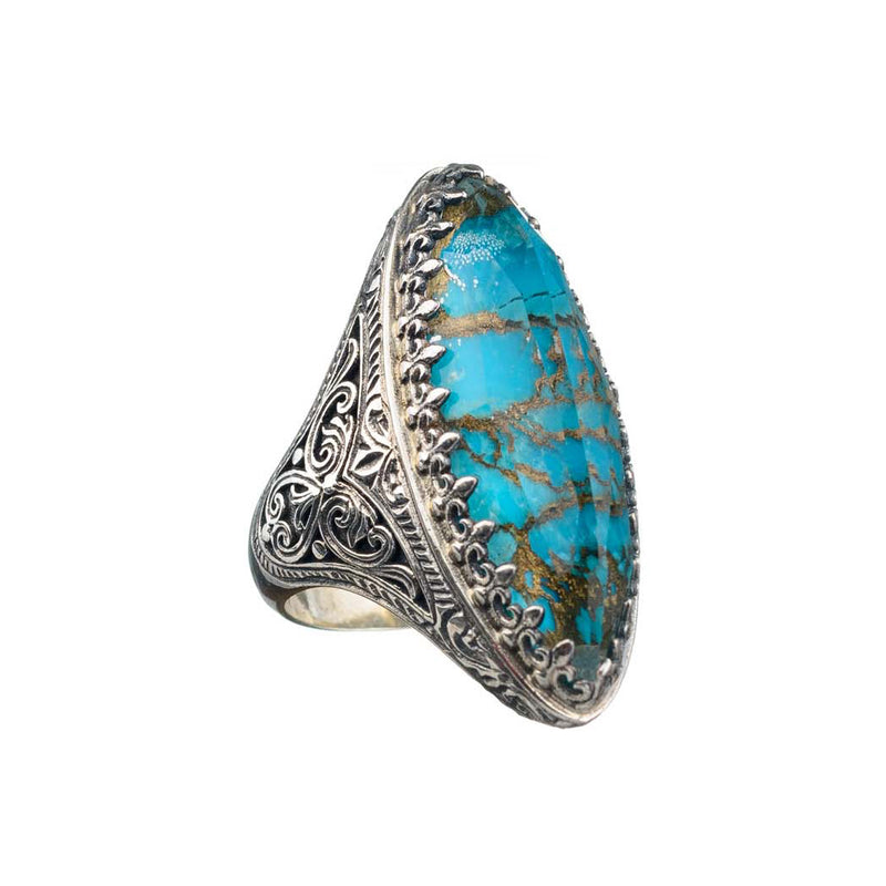 Pop Rocks Soiree Silver Ring - Sterling Silver Ring - Cocktail Ring