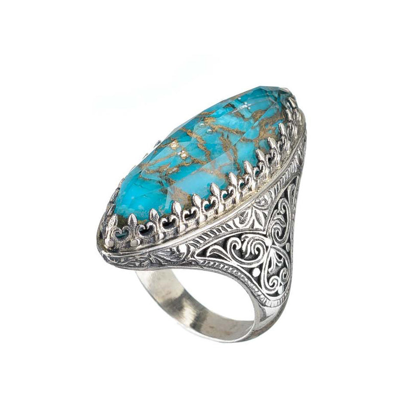 Pop Rocks Soiree Silver Ring - Sterling Silver Ring - Cocktail Ring