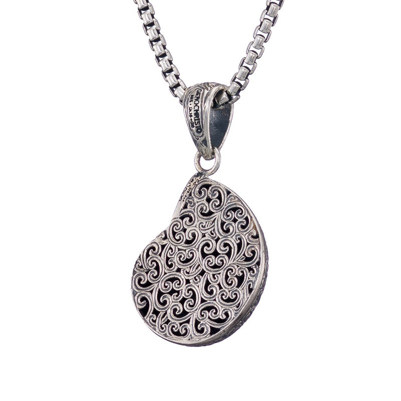 Thalassa Sea Snail with Stone Pendant