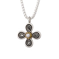 Byzantine Infinity Cross with Pearl