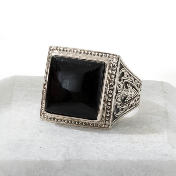 Men’s Classic Square Club Ring