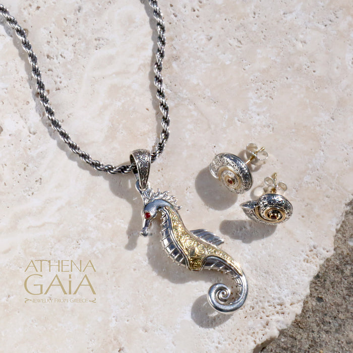 Thalassa Sea Horse Pendant