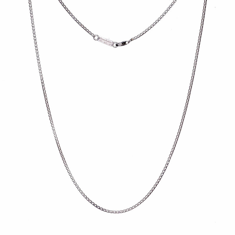 Medium Silver Box Venetian Chain 2.1mm