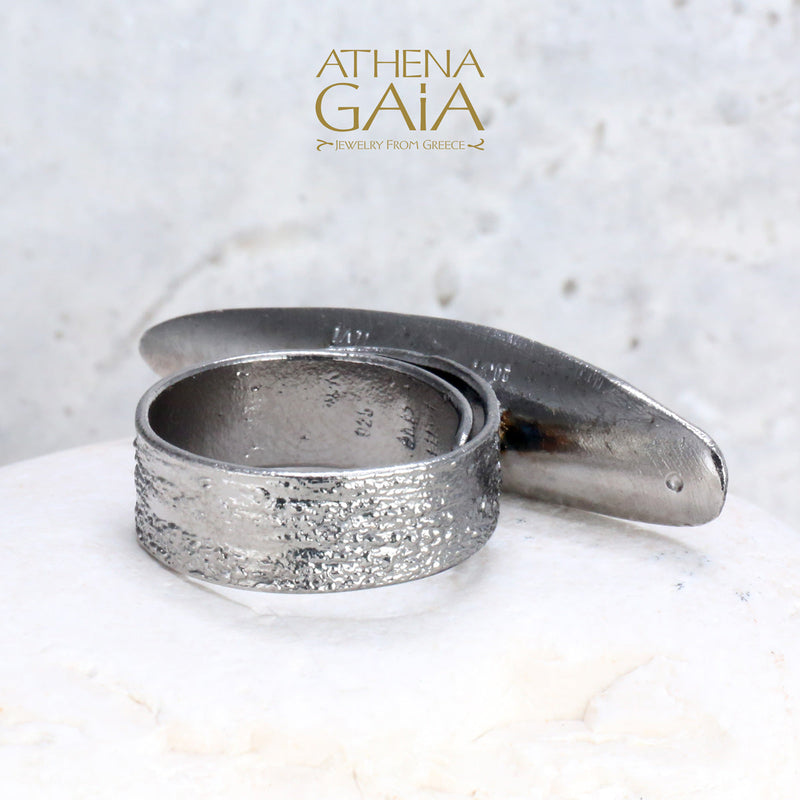 Pine Cone Ring - Gold Plated Sterling Silver Ring - Cocktail Ring (In-Stock)