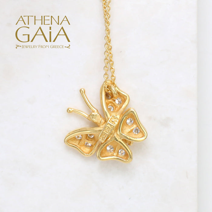 Herbs Butterfly Necklace (In-Stock)