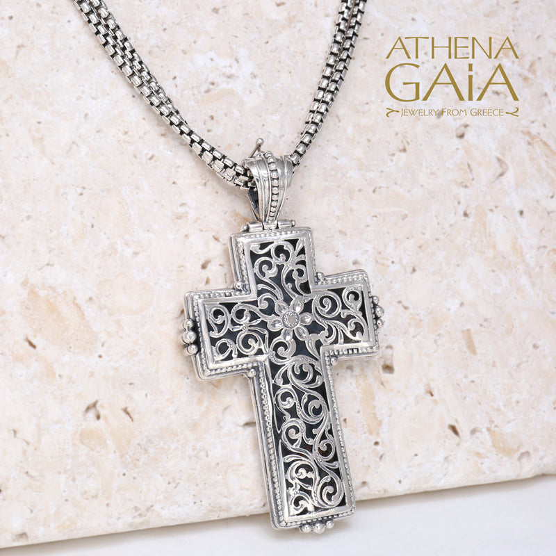 Byzantine Cross, Greek Jewelry