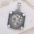 Silver Reversible Zodiac Pendant