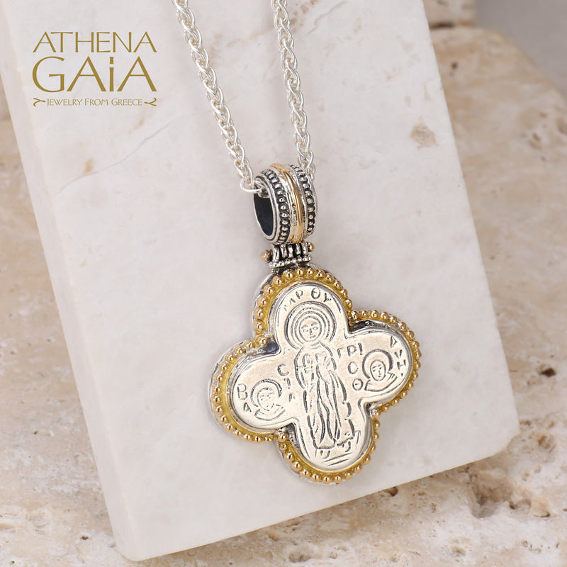 Byzantine Cross, Greek Jewelry