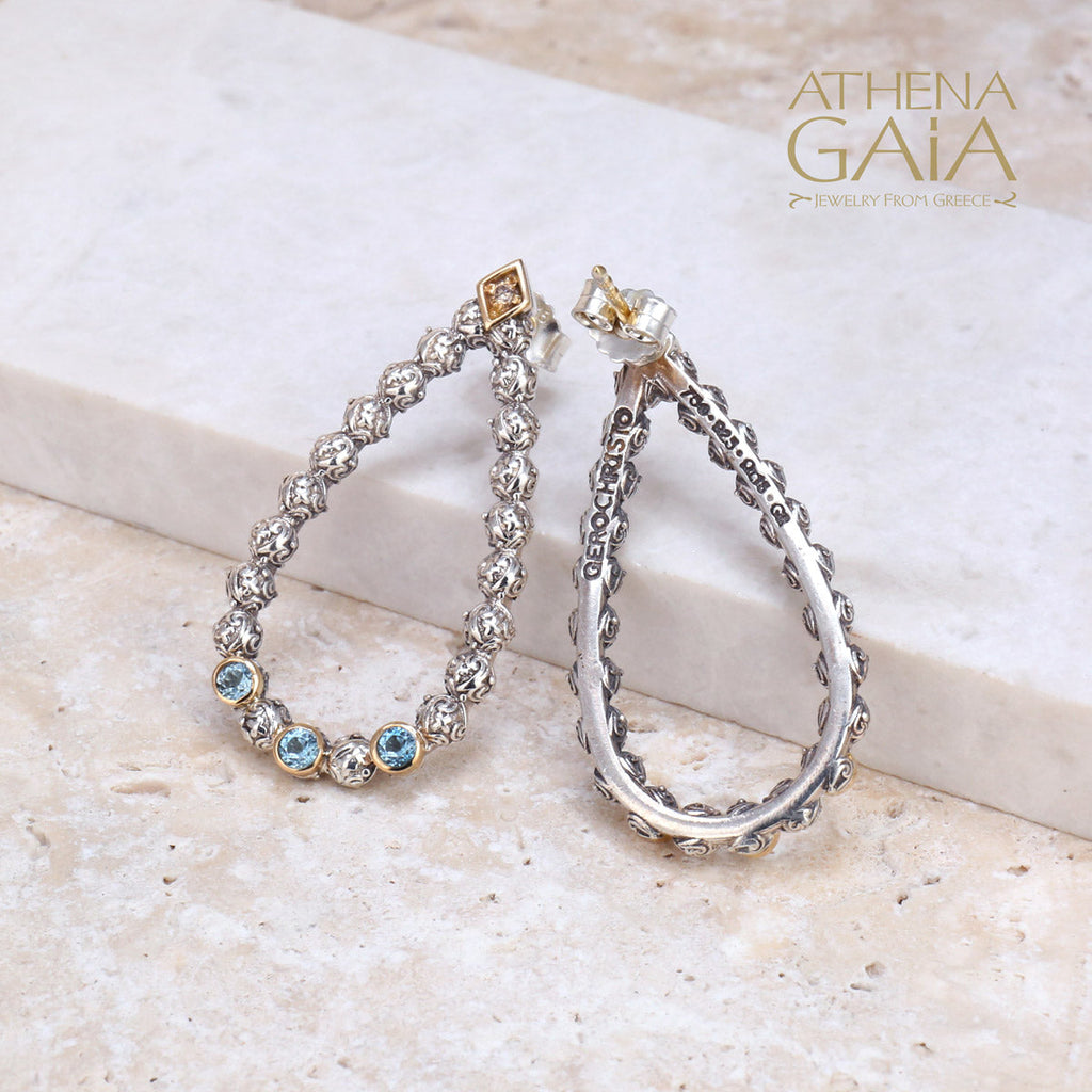 Eternal Spiral Greek Key Pendant with Necklace — Athena Gaia