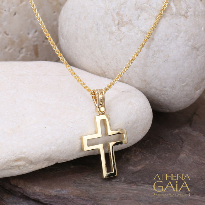 Al'Oro Open Western Small Cross