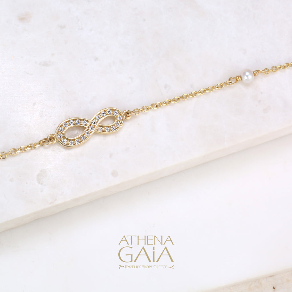 Al'Oro Infinity Bracelet