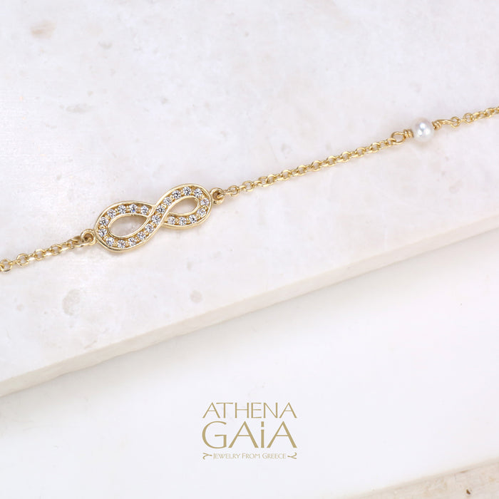 Al'Oro Infinity Bracelet