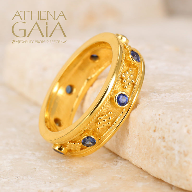 Narrow Band Ring - 18k Gold Ring - Stackable Ring