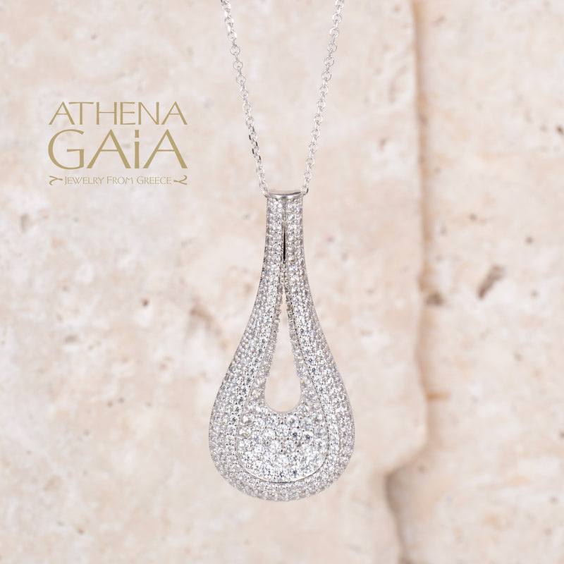 Minoan Vessel Necklace - 14k Gold Necklace