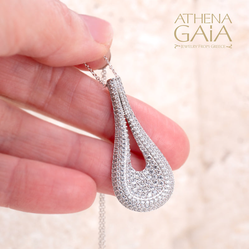 Minoan Vessel Necklace - 14k Gold Necklace