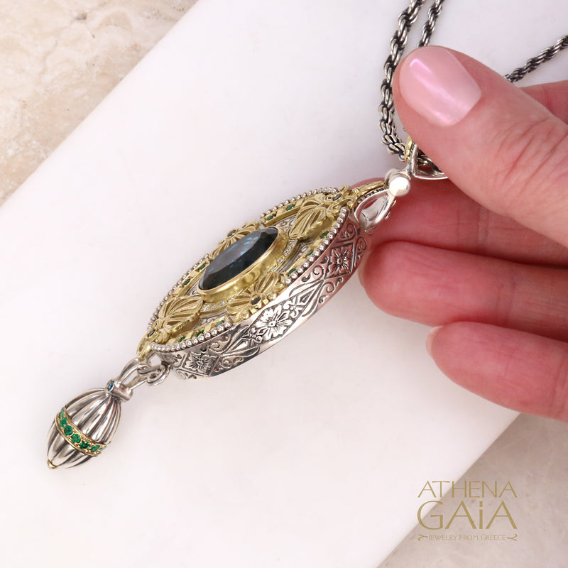 A Statement for Norvi Pendant - 18k Gold Pendant