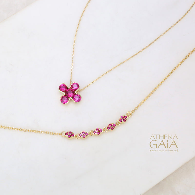 Prolate Line Chain Bracelet - 14k Gold Bracelet