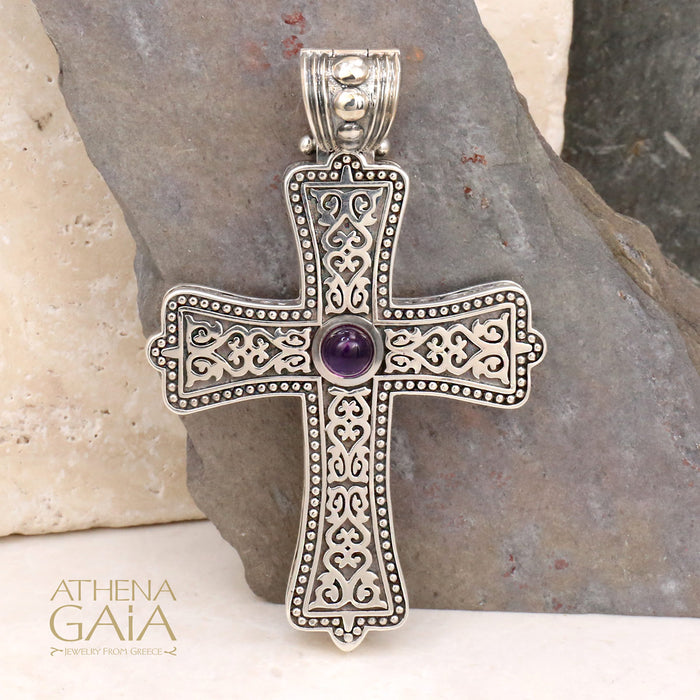 Byzantine Cross, Greek Jewelry