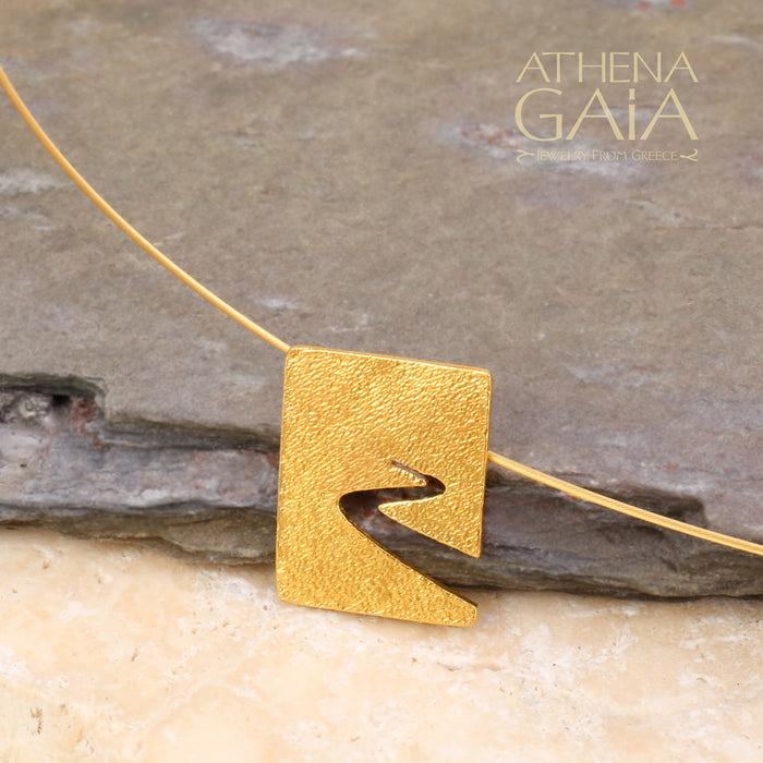 Embrace the Journey Gold Necklace