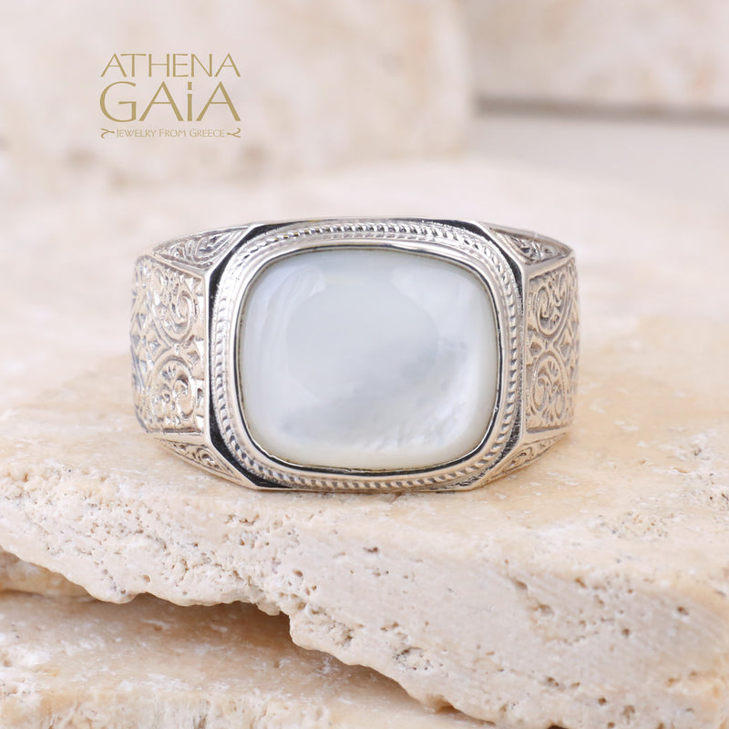 Classic Men's Ring - Sterling Silver - Club Ring